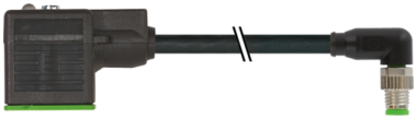 M8 M uhlovy 3pin / ventil. kon. typ B 10mm  7000-88761-6130030
