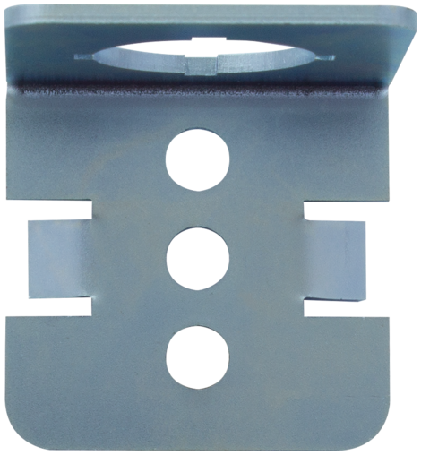 Mounting bracket for version with a mounting hole 